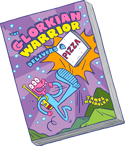 Glorkian Warrior Delivers a Pizza Graphic Novel